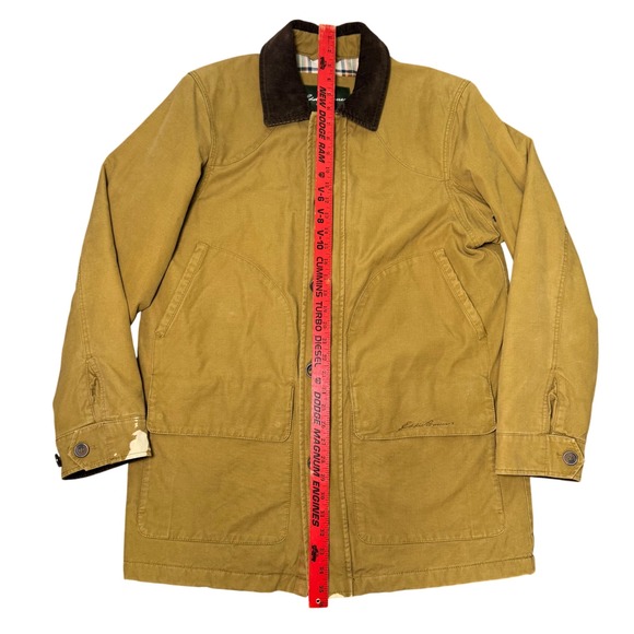Eddie Bauer Field Chore Barn Jacket Cotton Canvas Heavyweight Men's Size Medium - Picture 4 of 8